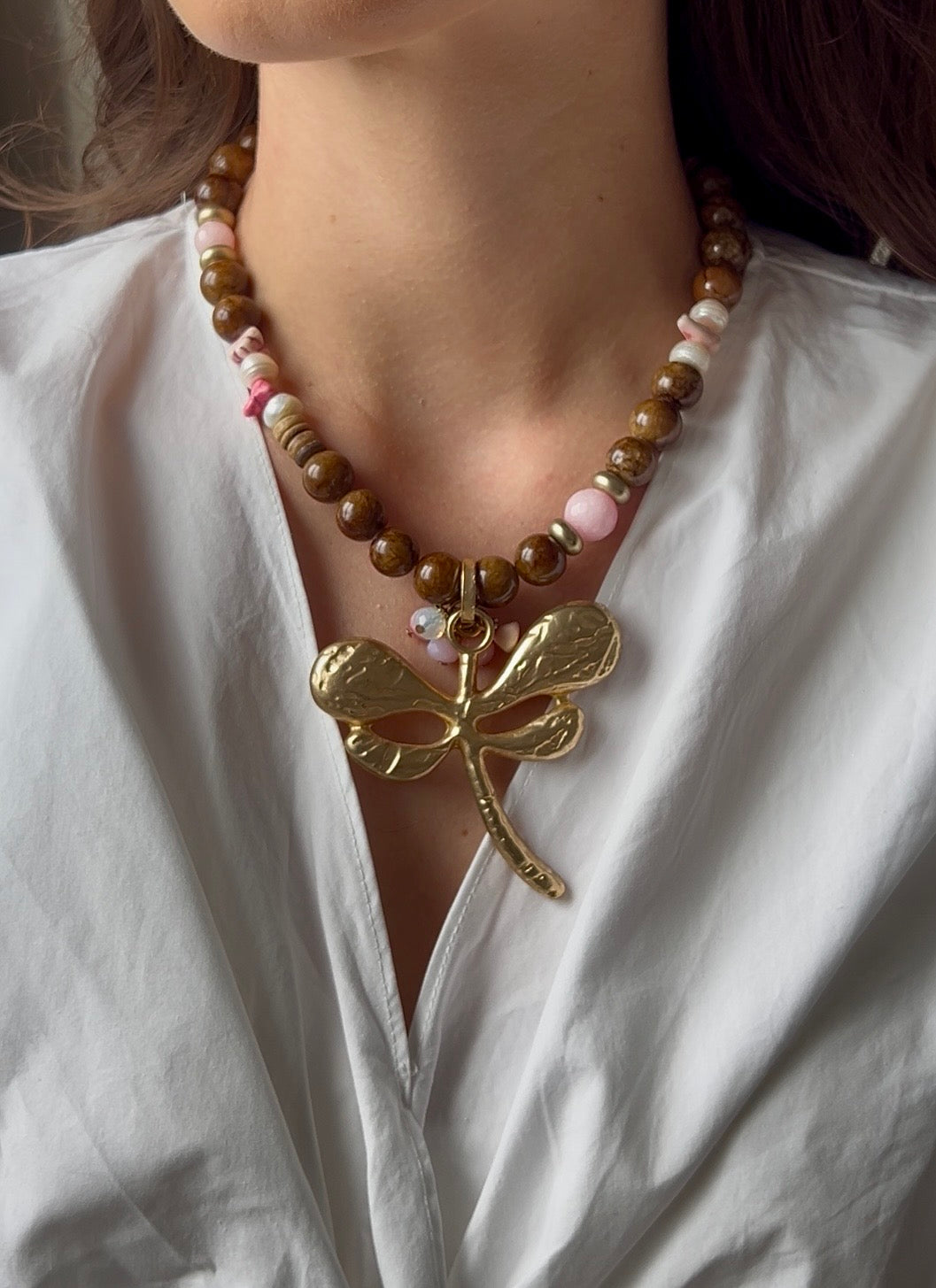 Collar Libélula