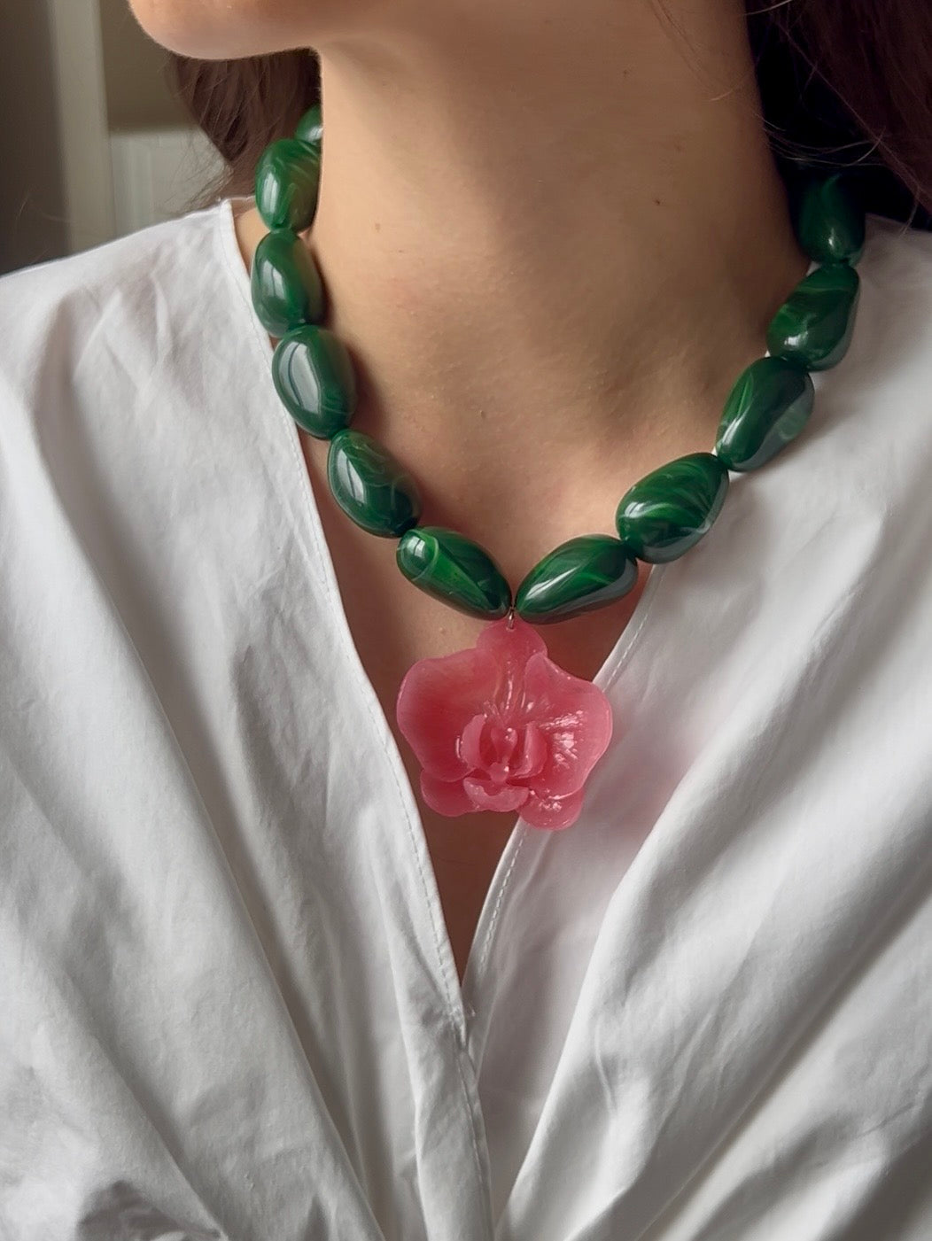 Collar Orquídea