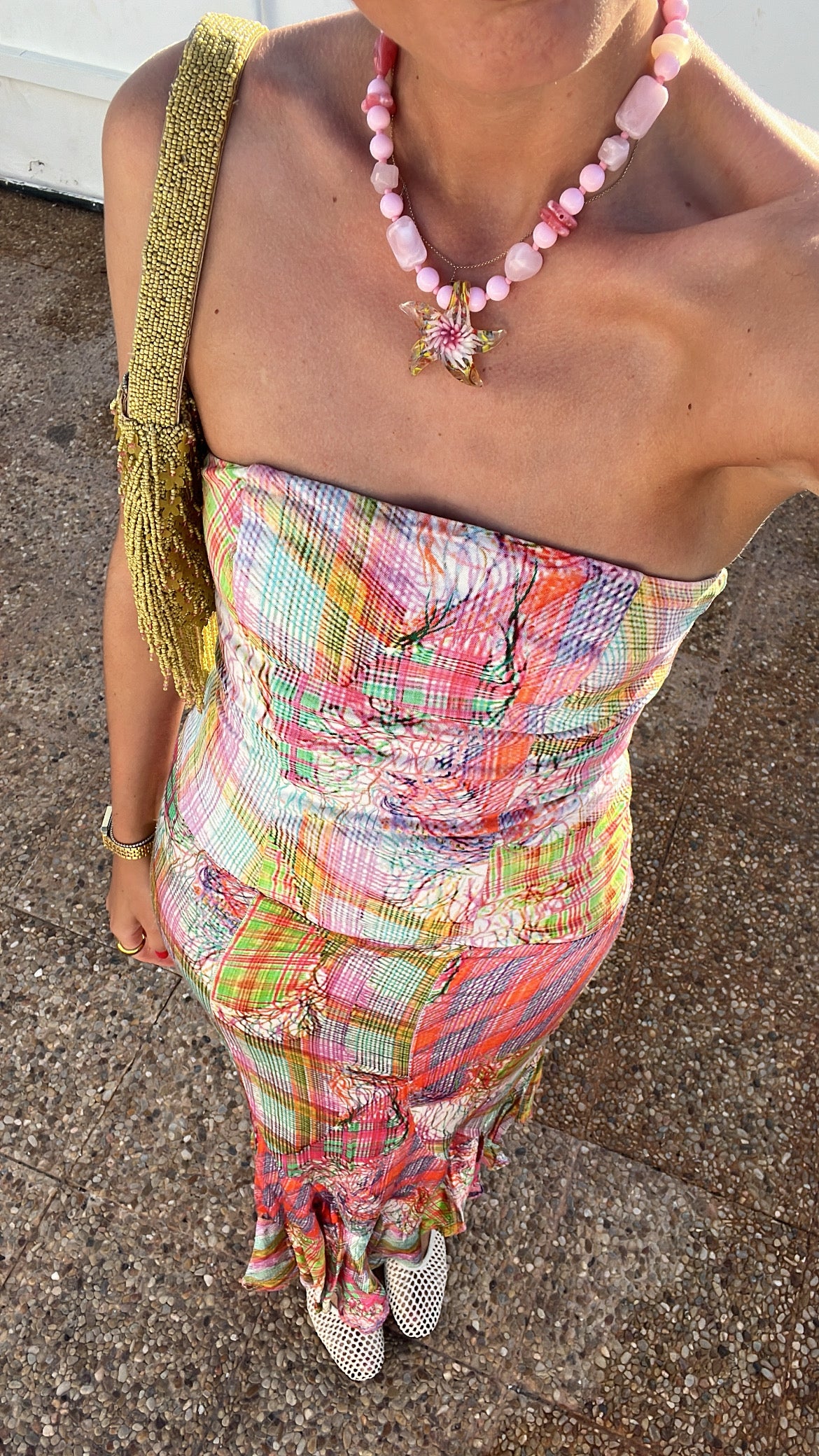 Collar Estrella Rosa