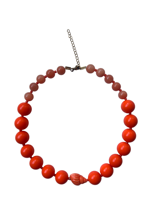 Collar Naranja Caracola